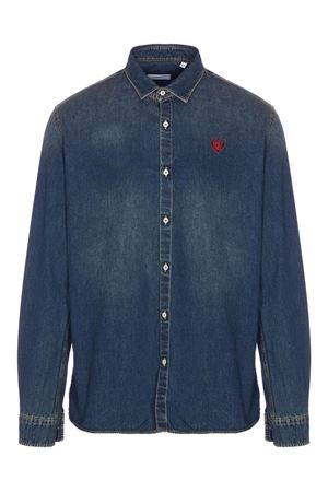 Camicia denim in cotone blu FAMILY FIRST | SHS2504LIGHTBLUE